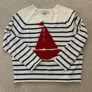 Loft - Sailboat Sweater - Size S
